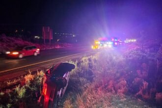 CDL holder driving car arrested for 'extreme DUI' after colliding with parked semi truck along I-40 in Arizona