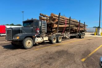 Log truck ordered out-of-service after Texas troopers find 23 violations