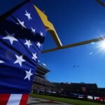 Parachutist at Armed Forces Bowl gets caught in wire, falls into crowd