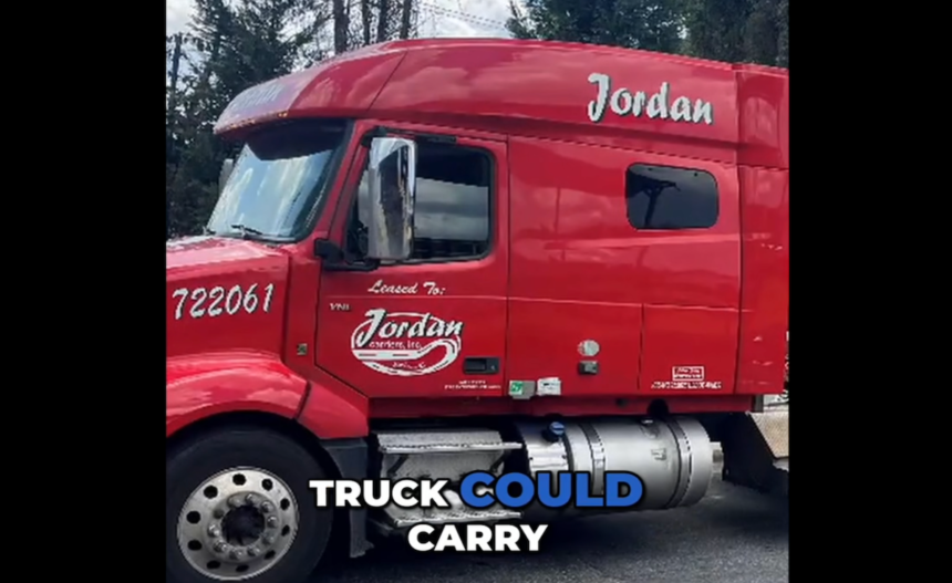 Trucker billed for $9k tow after exceeding parking limit by 30 minutes