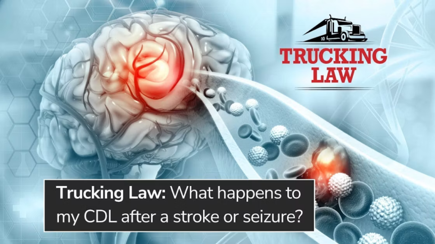 What happens to your CDL after a stroke or seizure