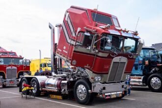 Son's 'Thumper' 1980 Kenworth K100 matches father's '79 model