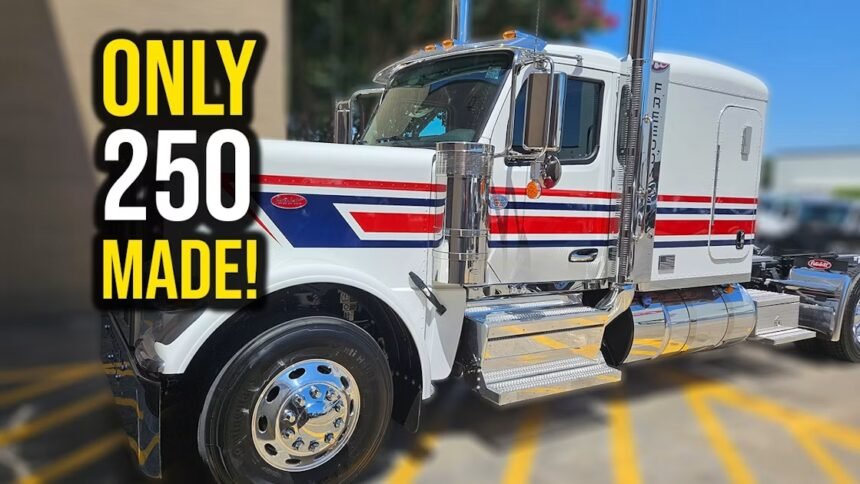 Freedom 250 Peterbilt 589: Get up close with a rarity