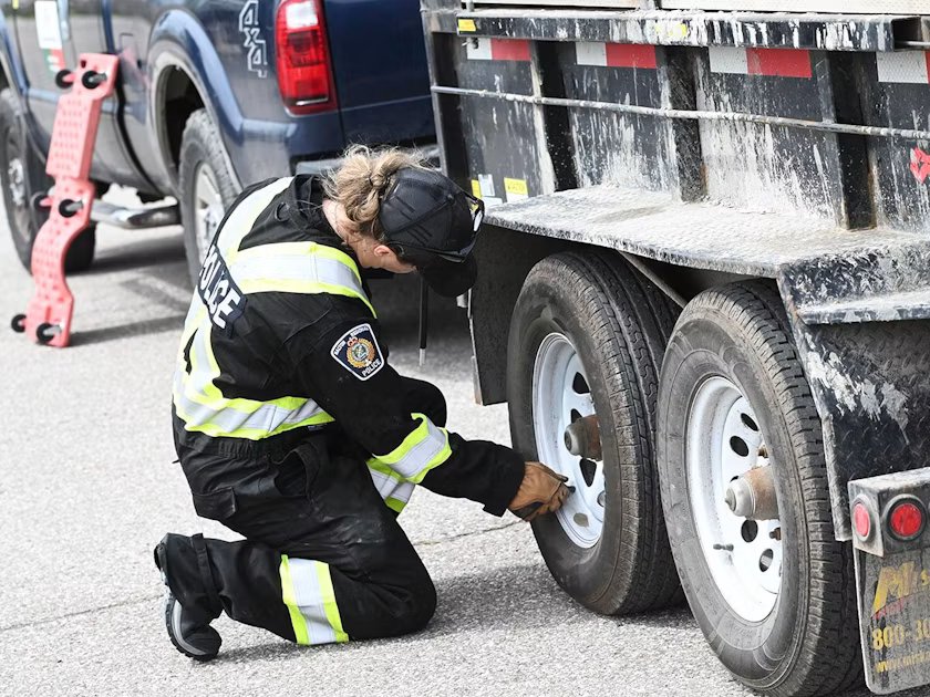 Brakes, tires, no medical card among top Roadcheck violations