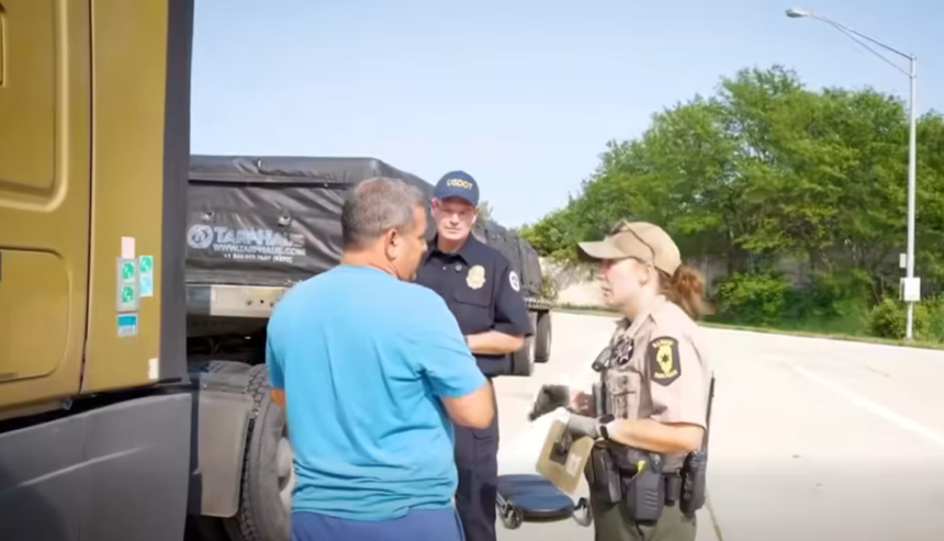 FMCSA's Barrs, ICE grill 'illegal' drivers at Operation Highway Shield