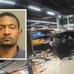 Driver hauling groceries arrested after driving straight into store front on purpose 