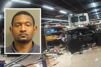 Driver hauling groceries arrested after driving straight into store front on purpose 
