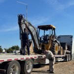 CHP reminds drivers to double check highest point of load when backhoe arm strikes overpass