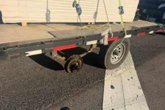 Tennessee Motor Carrier trooper finds 'serious tire and wheel safety issue' on vehicle that bypassed scales