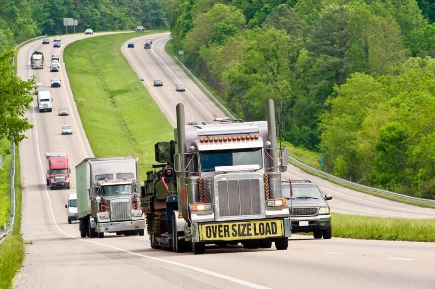 Driver with oversized load & forged documents fined nearly $44,000 after sideswiping another rig 