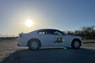 Man arrested after attacking semi trucks with axe on I-80 in Indiana