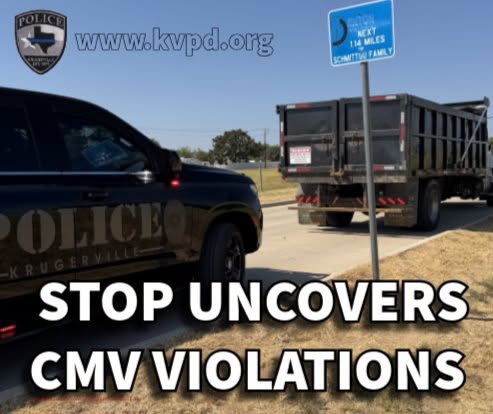 Texas cops impound dump truck registered as passenger vehicle with unlicensed CMV driver behind the wheel