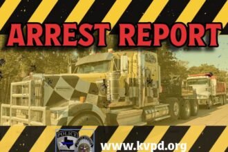 Texas cops arrest unlicensed truck driver wanted for DUI, cite truck owner, after school bus violation