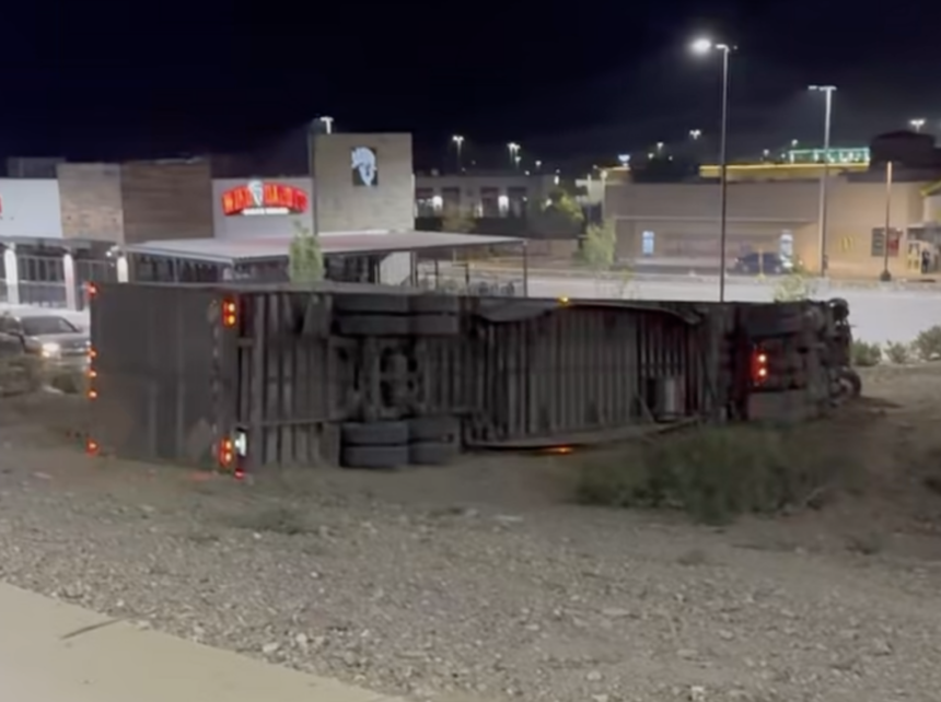Unorthodox runaway truck ramp raises questions after semi truck in need drives right on by 