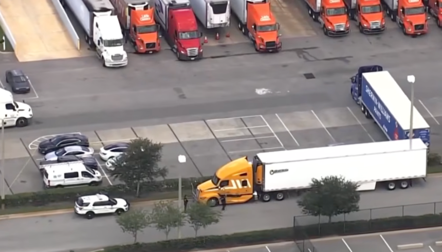 Driver shot and choked warehouse employee after arriving at receiver hours late