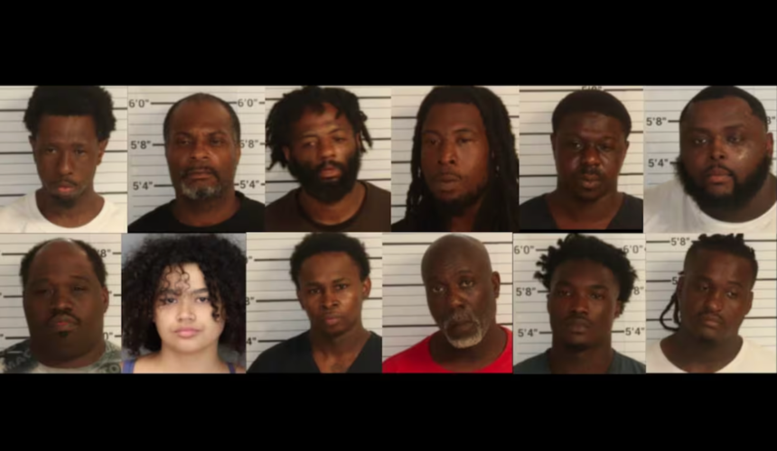 13 people arrested when police find them unloading $250k worth of stolen chicken from a semi truck parked behind a motel