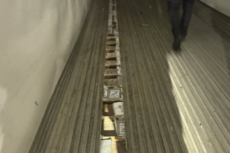 $6 million in cocaine found concealed in floor of empty semi trailer at New York border crossing