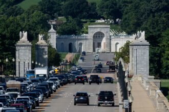 Triumphal arch in Washington to serve as military complex, Trump says