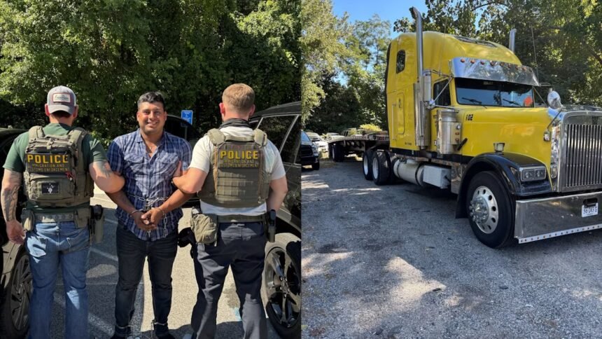 ICE names and shames carrier with 100% OOS rate, 'illegal' driver