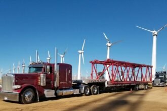 Rocking, rolling: Nine-truck KST Logistics stacks honors