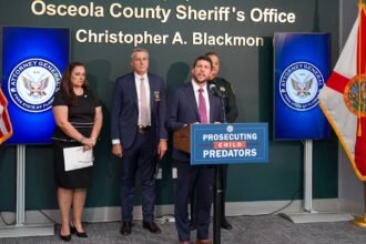 Two arrested for abusing children in 'rolling prison'