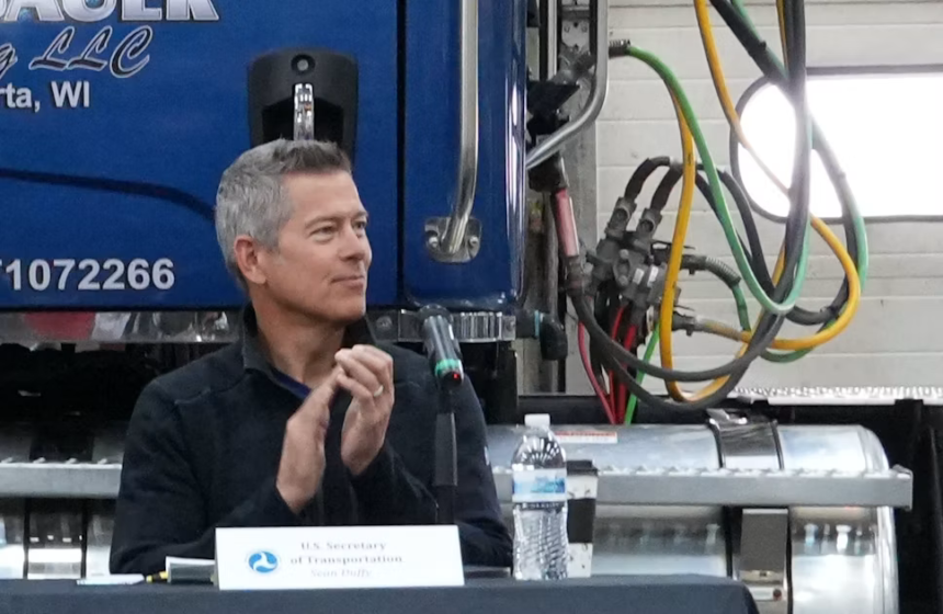 Secretary Duffy calls out ELD cheats for driving down rates