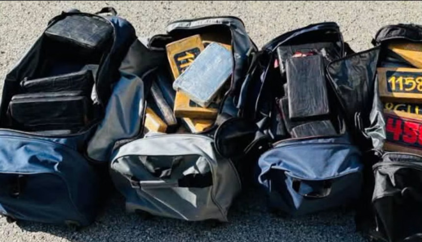 Driver busted with $3.8M worth of cocaine in 'empty' trailer