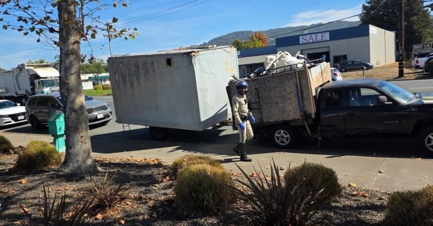 Traffic stop for ‘unsafe tow’ ends in arrest, CHP says