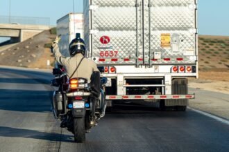 CHP conducts CITE operation after 'numerous' complaints about semi trucks speeding and traveling in wrong lane