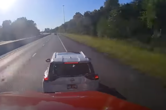 Motorist evades warrant after police use dash cam to catch him falsely accusing trucker of causing road rage incident 