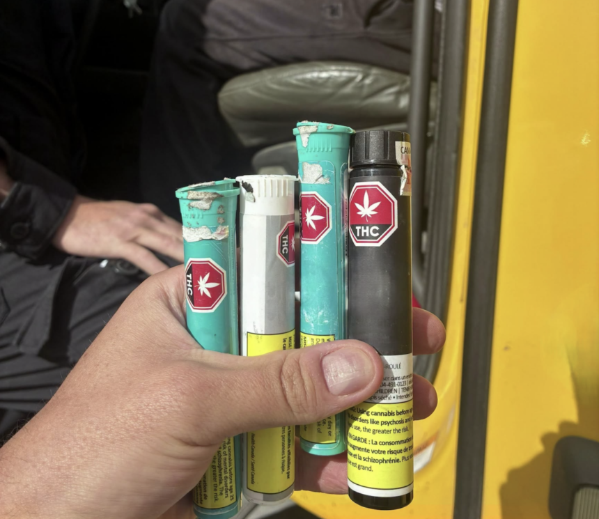 Dump truck driver and company face 20 charges for unsafe equipment, driving with cannabis, licensing issues