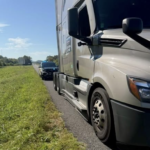 Semi truck that bypassed weigh station out-of-service after Tennessee trooper finds 'severely cracked wheel' on steering axle
