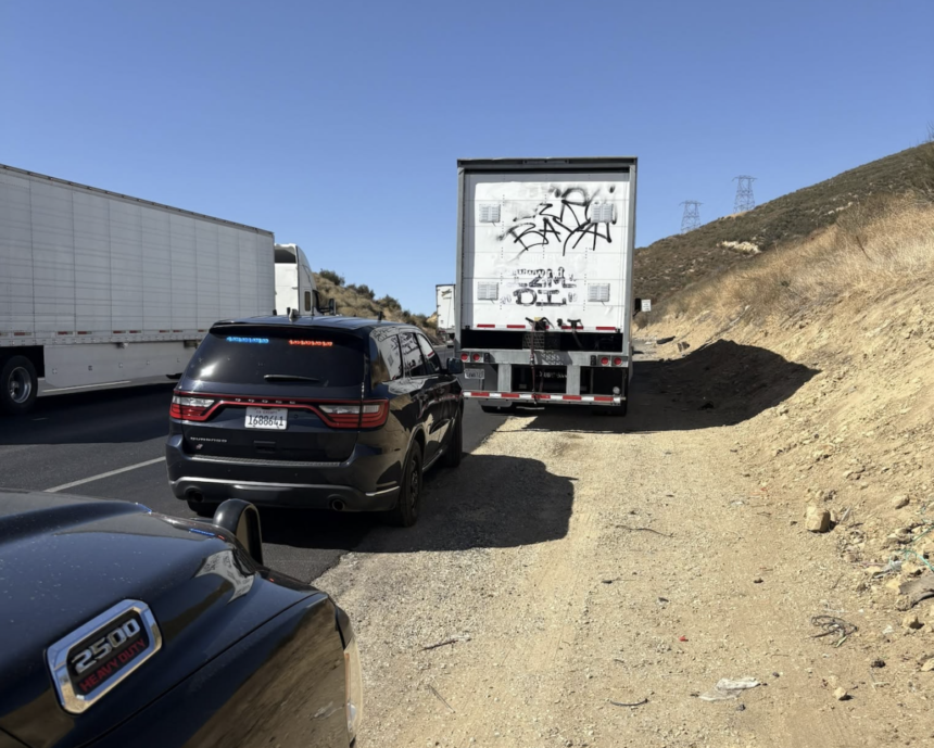 CHP hands out 279 citations during one-day commercial vehicle operation in Newhall