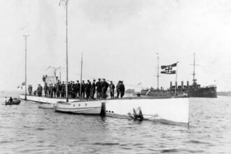 During WWI, this German sub sailed into a US harbor — uninvited