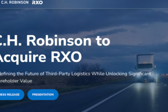 C.H. Robinson acquiring RXO in $5.8 billion stock and cash transaction