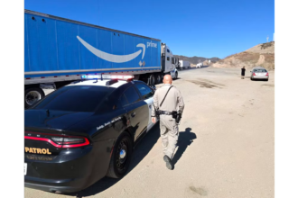 California troopers put 28 trucks, 13 drivers OOS